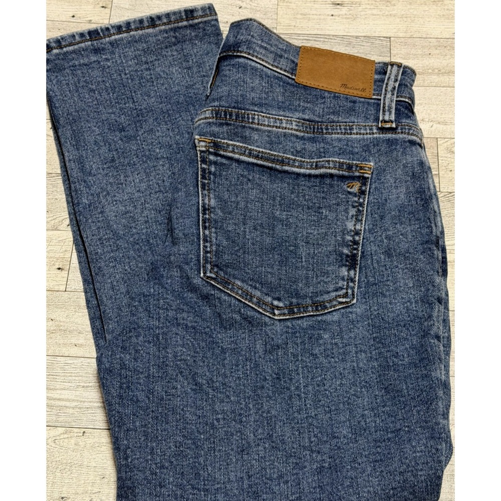 Madewell The Mid-Rise Perfect Vintage Jeans Womens Blue Medium Wash Stretch 26P